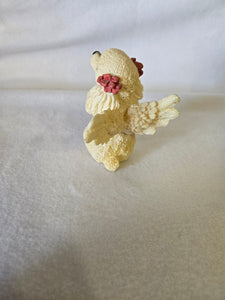 Angel Poodle Dog Figurine