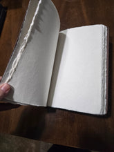 Load image into Gallery viewer, Embossed Leather Sketchbook with Handmade Paper