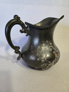 Silver Plated Pitcher by American Co 600 Quadruple.