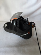 Load image into Gallery viewer, Climb X Rave Strap Climbing Shoes Black Sz 6.5