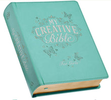 Load image into Gallery viewer, My Creative Bible For Girls, Faux Leather Hardcover w/Ribbon Marker ESV