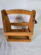 Wooden Drink Caddy with bottle openered