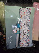 Load image into Gallery viewer, Journaling Gift Set (Journal, Pencil Case, Beaded Pen)