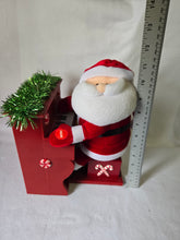 Load image into Gallery viewer, Animated Piano Santa