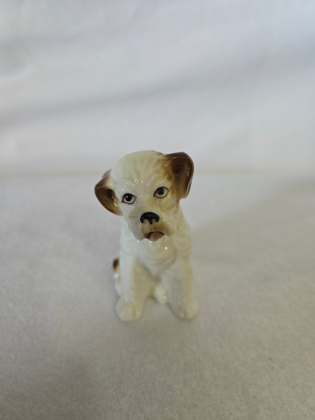 Brinn's Bone China Vintage Terrier Dog Figurine