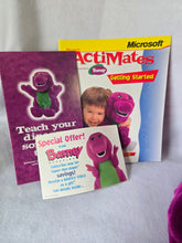 Load image into Gallery viewer, Vintage Interactive Barney Doll
