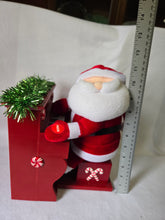 Load image into Gallery viewer, Animated Piano Santa