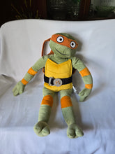 Load image into Gallery viewer, Nickelodeon Teenage Mutant Ninja Turtles Michaelangelo Plush Pillow 26"