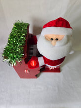 Load image into Gallery viewer, Animated Piano Santa