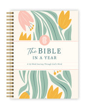 Load image into Gallery viewer, The Bible In A Year: A 52-Week Journey Through God's Word (Spiral Bible)