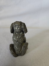 Load image into Gallery viewer, Vintage Honeywell Hudson Pewter Saint Bernard Dog Figurine