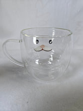 Load image into Gallery viewer, Santa Double Walled Glass Mug