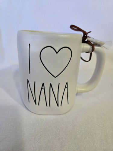 New Rae Dunn Artisan Collection Mug with charm,  