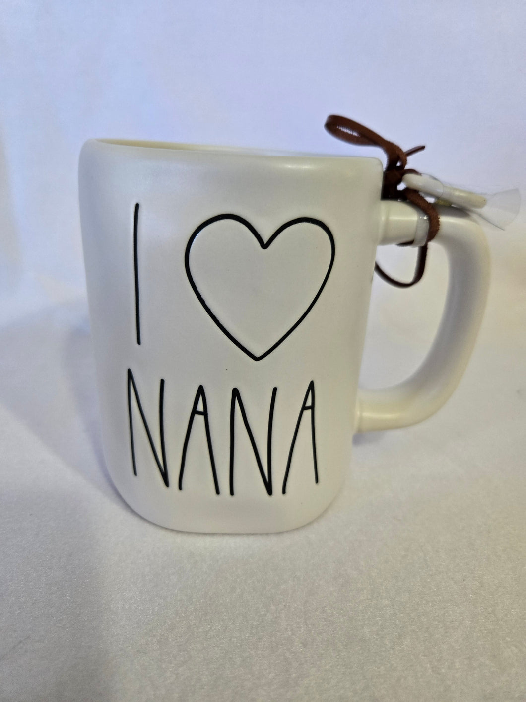 New Rae Dunn Artisan Collection Mug with charm,  