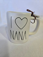 New Rae Dunn Artisan Collection Mug with charm,  