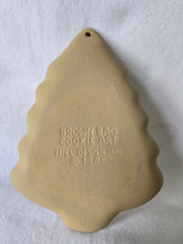 Load image into Gallery viewer, Vintage Brown Bag Cookie Art Christmas Tree Ornament/Cookie Mold