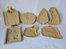 Load image into Gallery viewer, Vintage Brown Bag Cookie Art Christmas Tree Ornament/Cookie Mold
