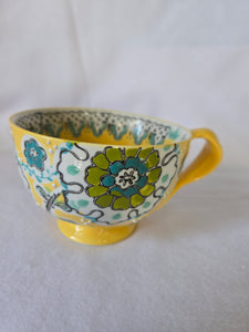 New Anthropologie Elka Ayaka Pedestal Mug