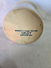 Load image into Gallery viewer, Vintage Shaker &amp; Thangs Pottery Crock with Magnolia Design