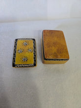 Load image into Gallery viewer, Yellow Trinket Box