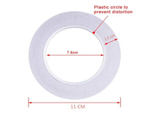 Load image into Gallery viewer, Double-Sided Tape for Arts, Crafts, Photography, Scrapbooking, Tear-by-Hand, Paper Backing (1 Roll) 6mm Width
