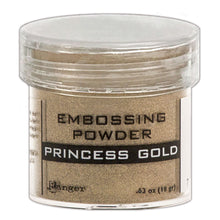 Load image into Gallery viewer, Embossing Powder Princess Gold, 1oz Jar (Ranger)