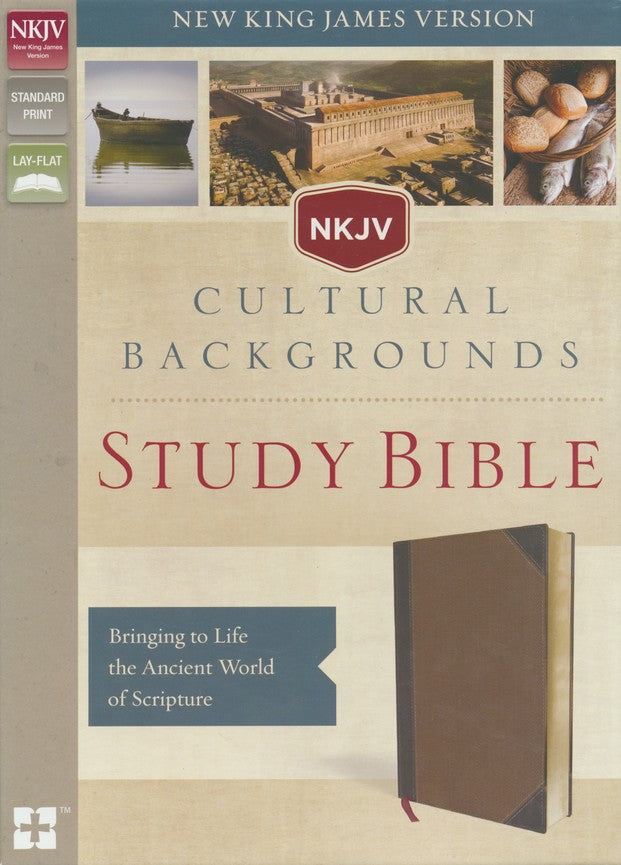 NKJV Cultural Backgrounds Study Bible (Imitation Leather, Brown)