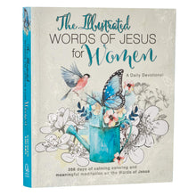 Load image into Gallery viewer, The Illustrated Words of Jesus for Women Daily Devotional: 366 Days of Calming Coloring and Meaningful Meditation on the Words of Jesus