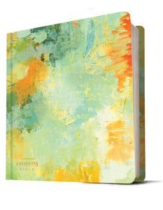 The Message Canvas Bible: Coloring and Journaling the Story of God (Hardcover, Spring Palette)
