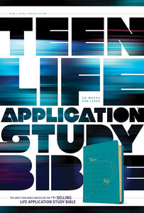 NLT Teen Life Application Study Bible  (Teal LeatherLike)