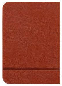 The Chosen: 40 Days with Jesus - Devotional Book 1 (Brown Faux Leather)