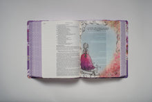 Load image into Gallery viewer, NLT Inspire Praise Bible for Coloring and Creative Journaling (Purple Garden Leatherlike)