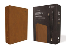 Load image into Gallery viewer, NET Bible, Journal Edition (Leathersoft, Brown, Comfort Print)