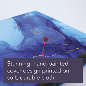 NIV Artisan Collection Bible (Comfort Print, Blue Cloth Over Board)