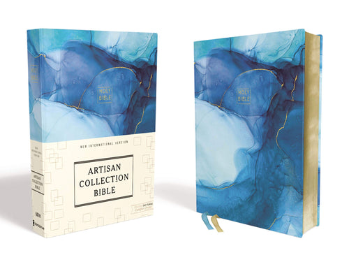 NIV Artisan Collection Bible (Comfort Print, Blue Cloth Over Board)