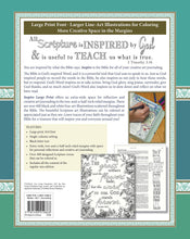 Load image into Gallery viewer, NLT Inspire Bible for Creative Journaling - Large Print (LeatherLike Floral Fields)