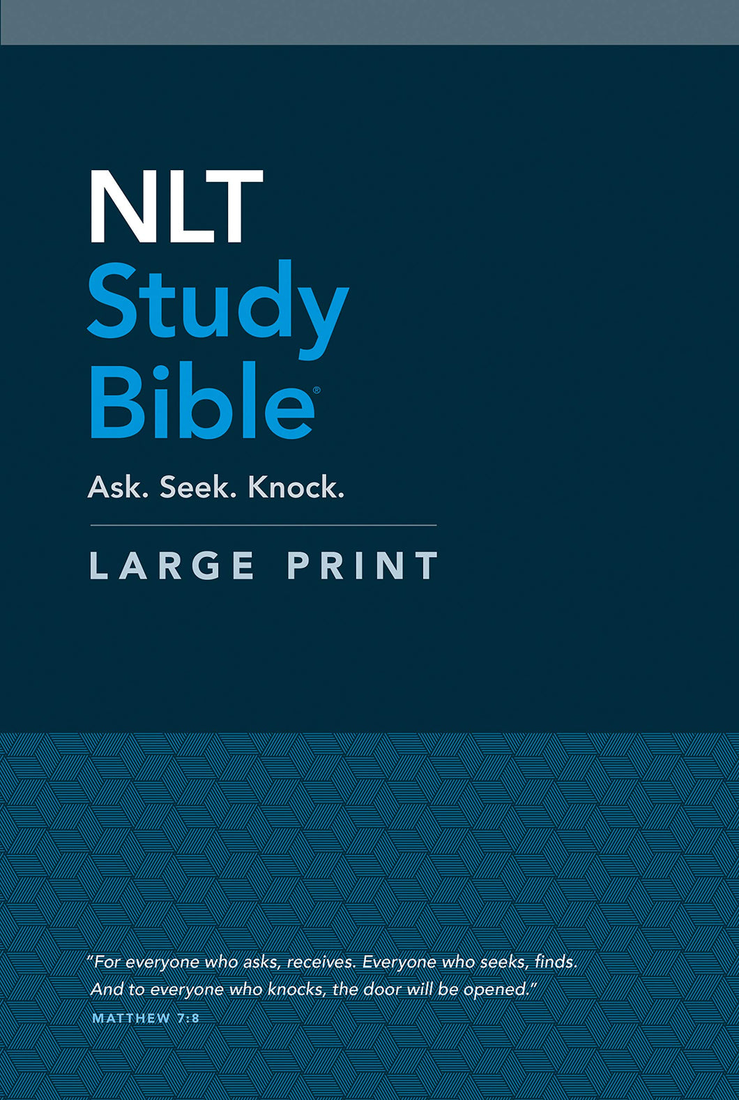 NLT Study Bible Large Print (Hardcover)