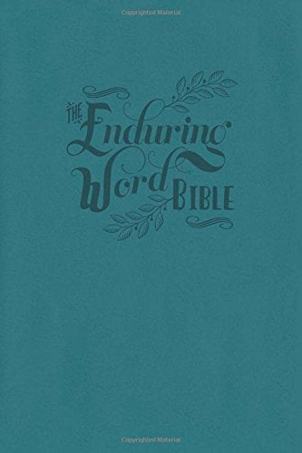 ESV - The Enduring Word Bible (Teal Imitation Leather over Board)