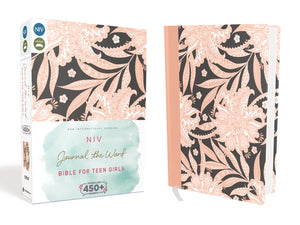 NIV Journal the Word Bible for Teen Girls (Pink Floral)