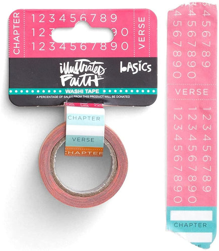 Washi Tape - Chapter & Verse (Illustrated Faith)