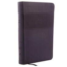 Load image into Gallery viewer, KJV Personal Size Giant Print Reference Bible (Black Leathersoft)