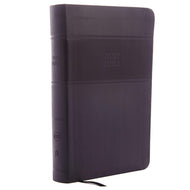 KJV Personal Size Giant Print Reference Bible (Black Leathersoft)