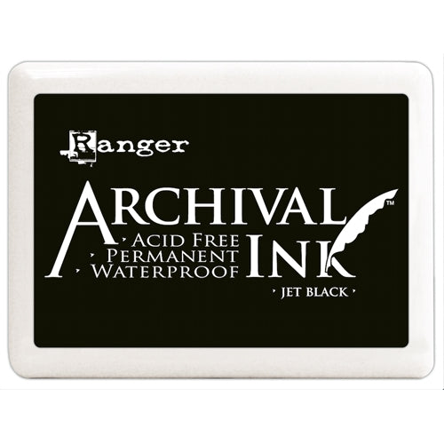 Ranger Jumbo Archival Ink Black  (Journaling Supplies)
