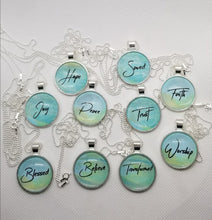 Load image into Gallery viewer, Inspirational Glass Necklaces