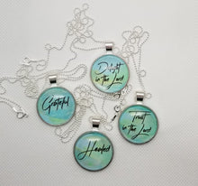 Load image into Gallery viewer, Inspirational Glass Necklaces