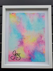 Original Artwork by Linda Crummer - "Joy" 9x12" in 11x14" Framed