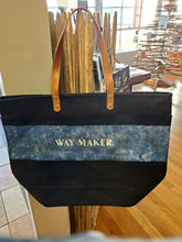 Load image into Gallery viewer, Tote Bag - Hand-painted designs (47th &amp; Main)