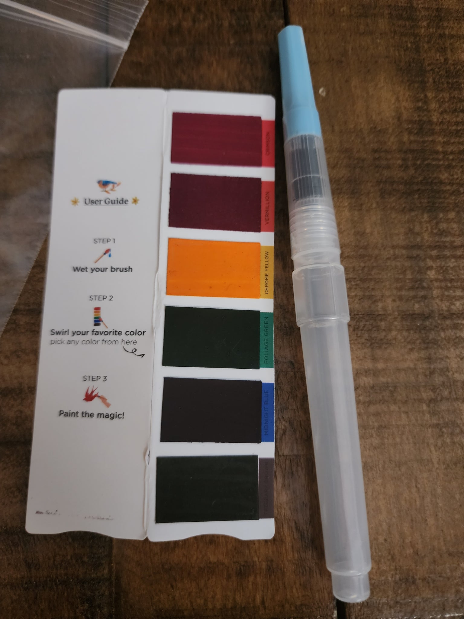 Paint Brush Pen - Sample