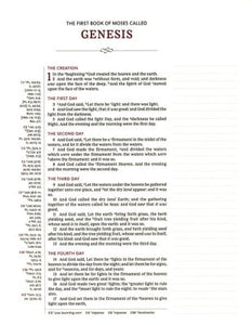 KJV Comfort Print Journal the Word Reference Bible (Imitation Leather, Brown)