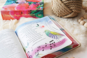 NLT Inspire Prayer: The Bible for Coloring and Creative Journaling (Joyful Colors w/Gold Foil Accents LeatherLike)